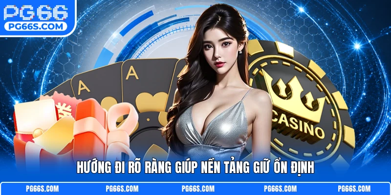 Hướng đi rõ ràng giúp nền tảng giữ ổn định